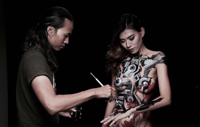 An ninh - Hình sự - Hoạ sĩ Body Painting Ngô Lực chính thức được minh oan