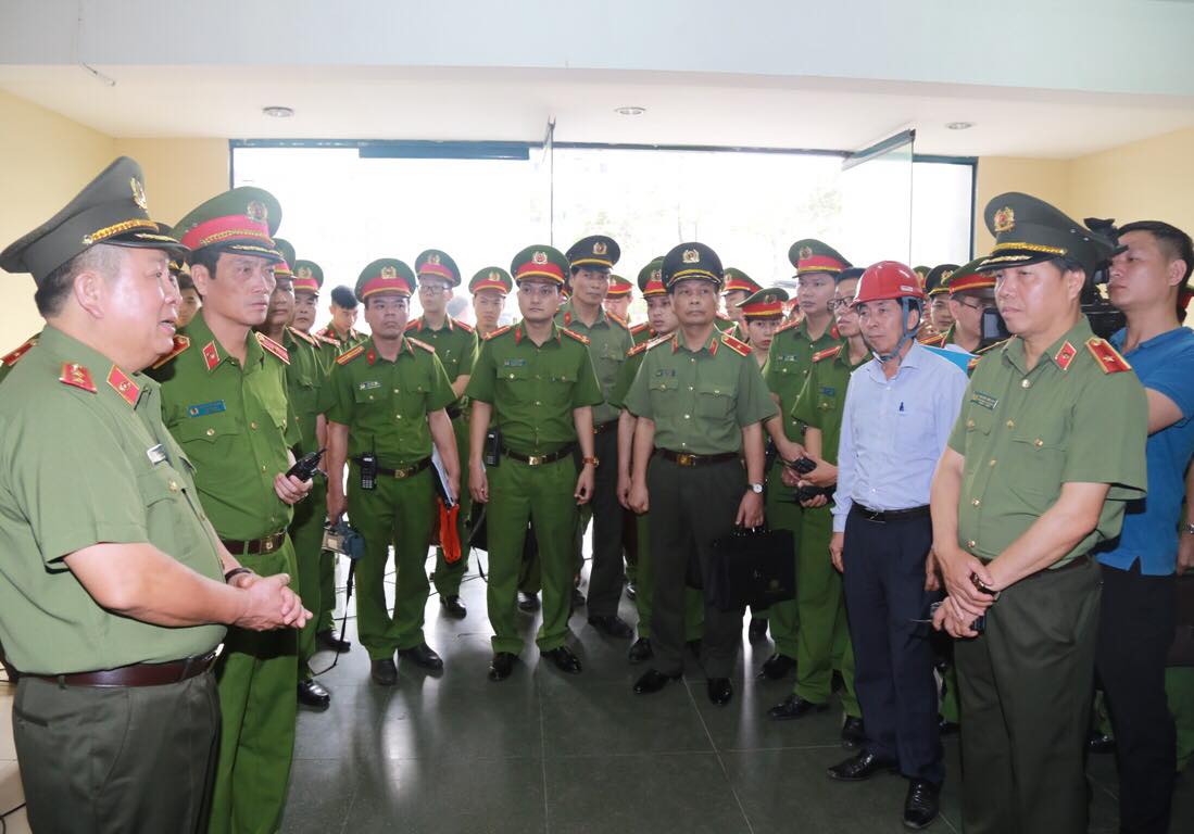 Kiểm tra công tác phòng cháy, chữa cháy một số tòa nhà chung cư tại Hà Nội