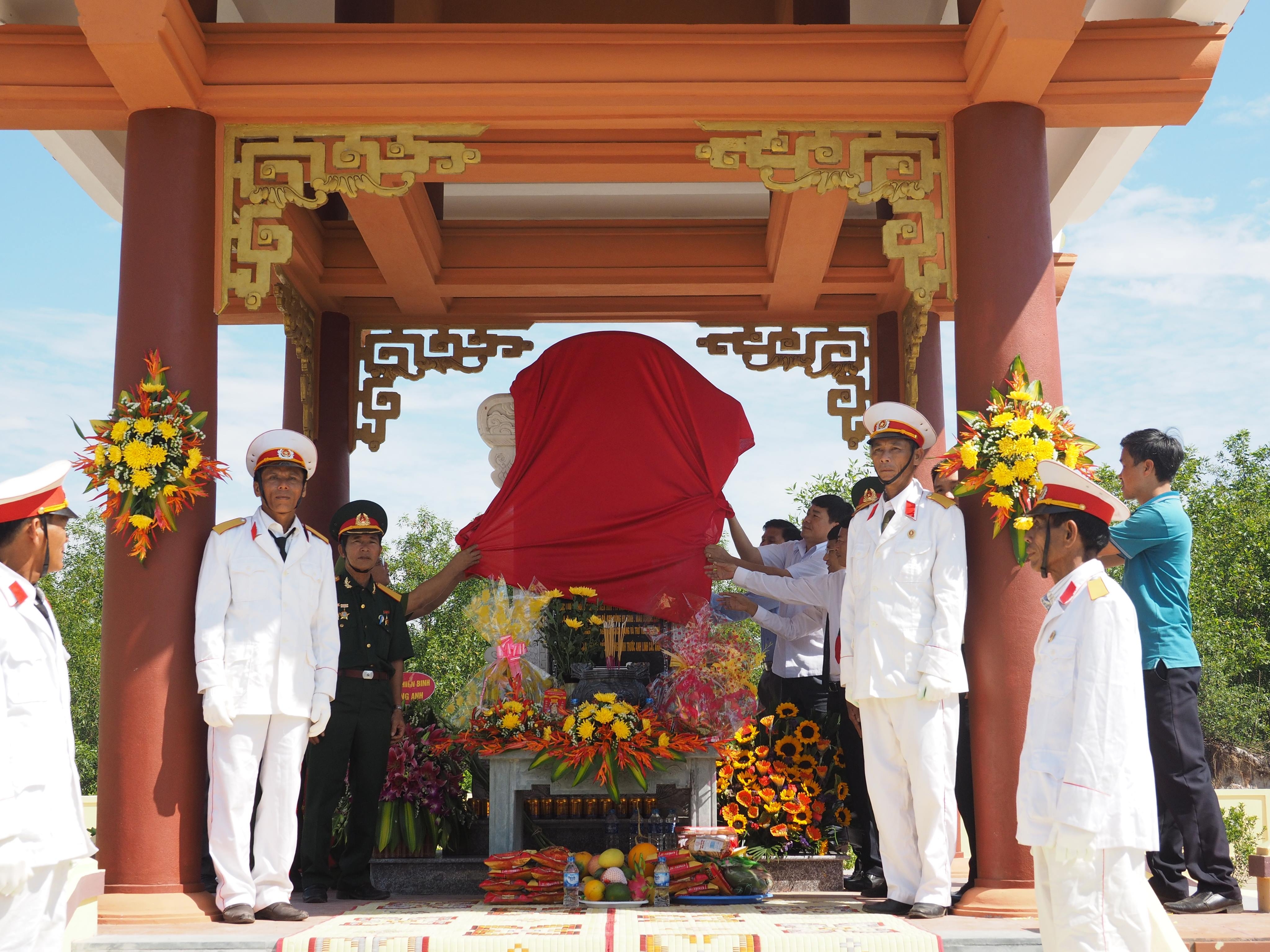 Khánh thành di tích khu tưởng niệm liệt sỹ Tiểu đoàn 814 