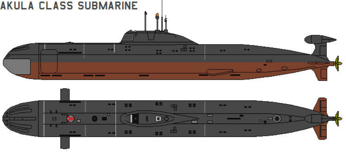Công nghệ - Báo Mỹ chỉ ra điểm xuất sắc của tàu ngầm tấn công hạt nhân lớp Akula (Hình 4).