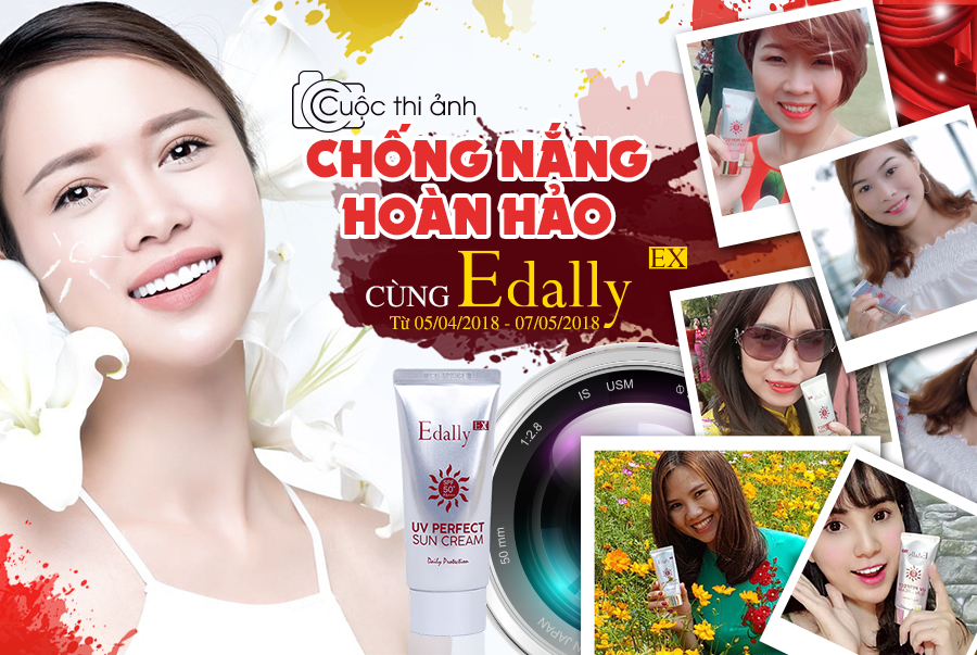 Phát động cuộc thi Chống nắng hoàn hảo cùng Edally với phần thưởng hấp dẫn