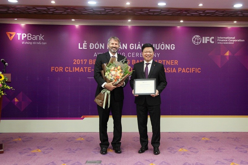 IFC trao giải thưởng danh giá cho TPBank