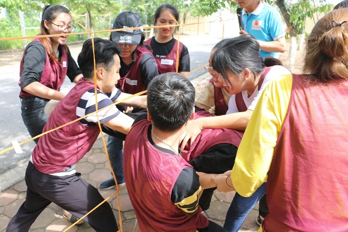 Khoa Quản trị kinh doanh – Trường Đại học Đại Nam tổ chức Trại huấn luyện kỹ năng mềm cho sinh viên (Hình 11).