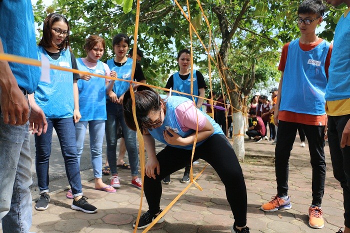 Khoa Quản trị kinh doanh – Trường Đại học Đại Nam tổ chức Trại huấn luyện kỹ năng mềm cho sinh viên (Hình 12).