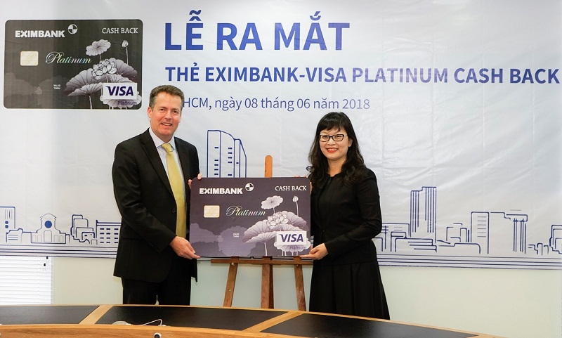 “Dùng thẻ chi tiêu, nhận ngay tiền thưởng” cùng thẻ tín dụng Eximbank – Visa Platinum Cash Back