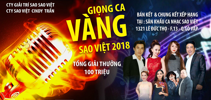 “Giọng Ca Vàng Sao Việt 2018” thu hút sự quan tâm của đông đảo khán giả yêu âm nhạc