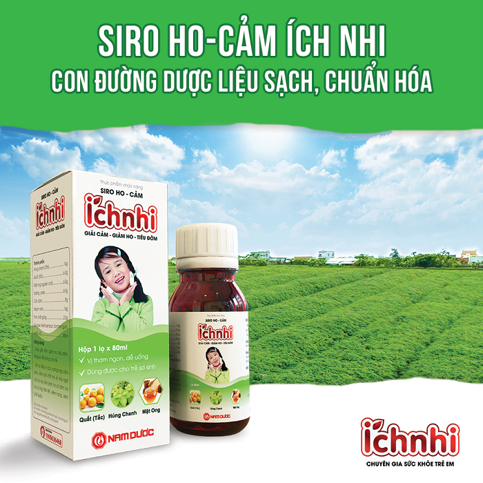 Cần biết - Siro ho - cảm Ích Nhi - Nói 'không' với dược liệu bẩn