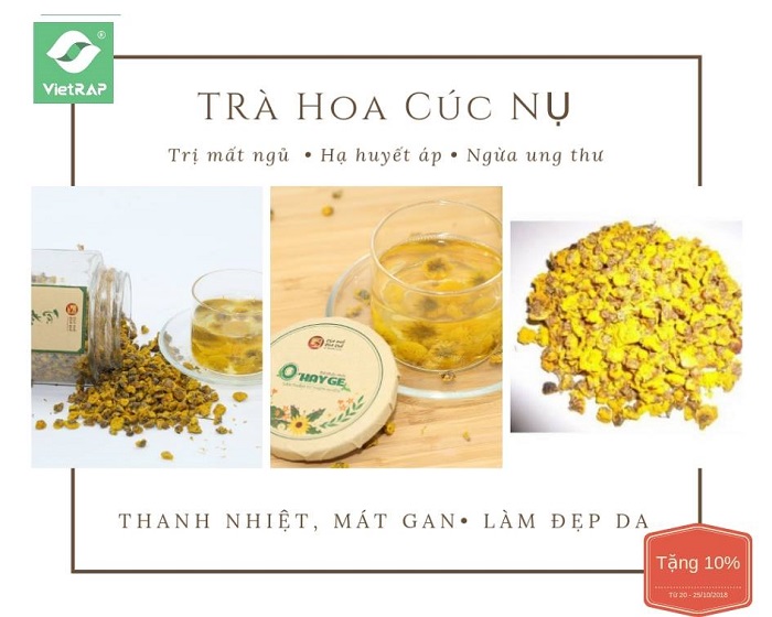 Thương hiệu - Trà hoa cúc nụ