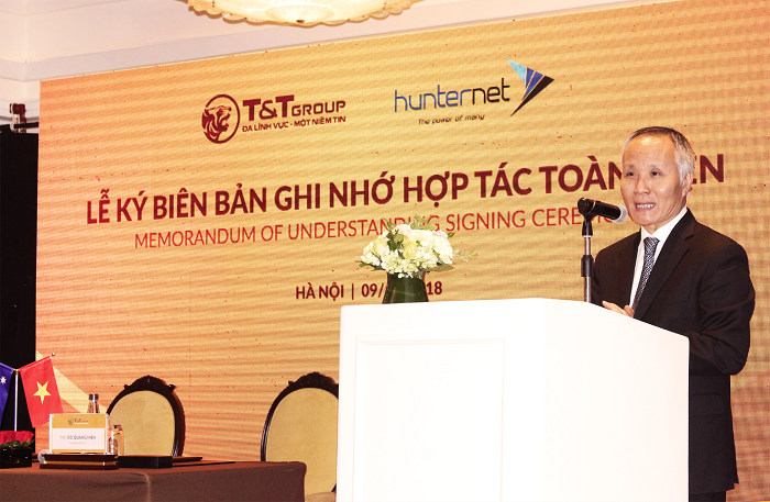 Truyền thông - Tập đoàn T&T Group ký kết biên bản ghi nhớ hợp tác toàn diện với Hiệp hội DN Hunternet (Hình 2).