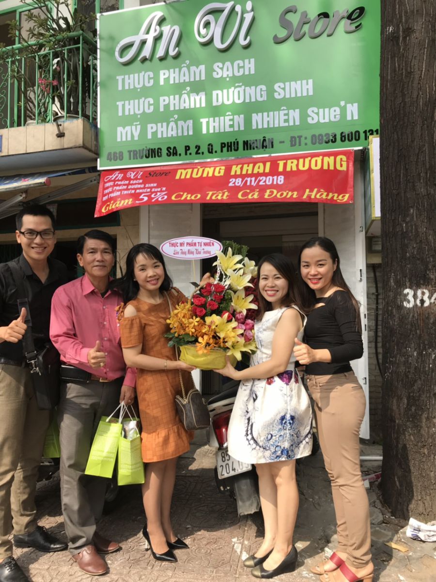 Thương hiệu - Khai trương cửa hàng mỹ phẩm – thực phẩm sạch An Vi Store (Hình 7).