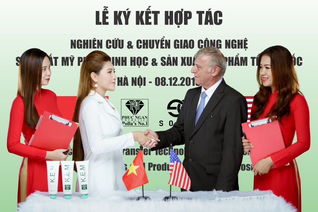 Thương hiệu - Socos ký kết với đối tác Hoa Kỳ hợp đồng chuyển giao công nghệ sản xuất mỹ phẩm sinh học và mỹ phẩm tế bào gốc (Hình 2).