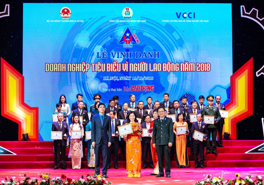 Thương hiệu - Dược phẩm Tâm Bình - Top 60 doanh nghiệp tiêu biểu vì người lao động năm 2018