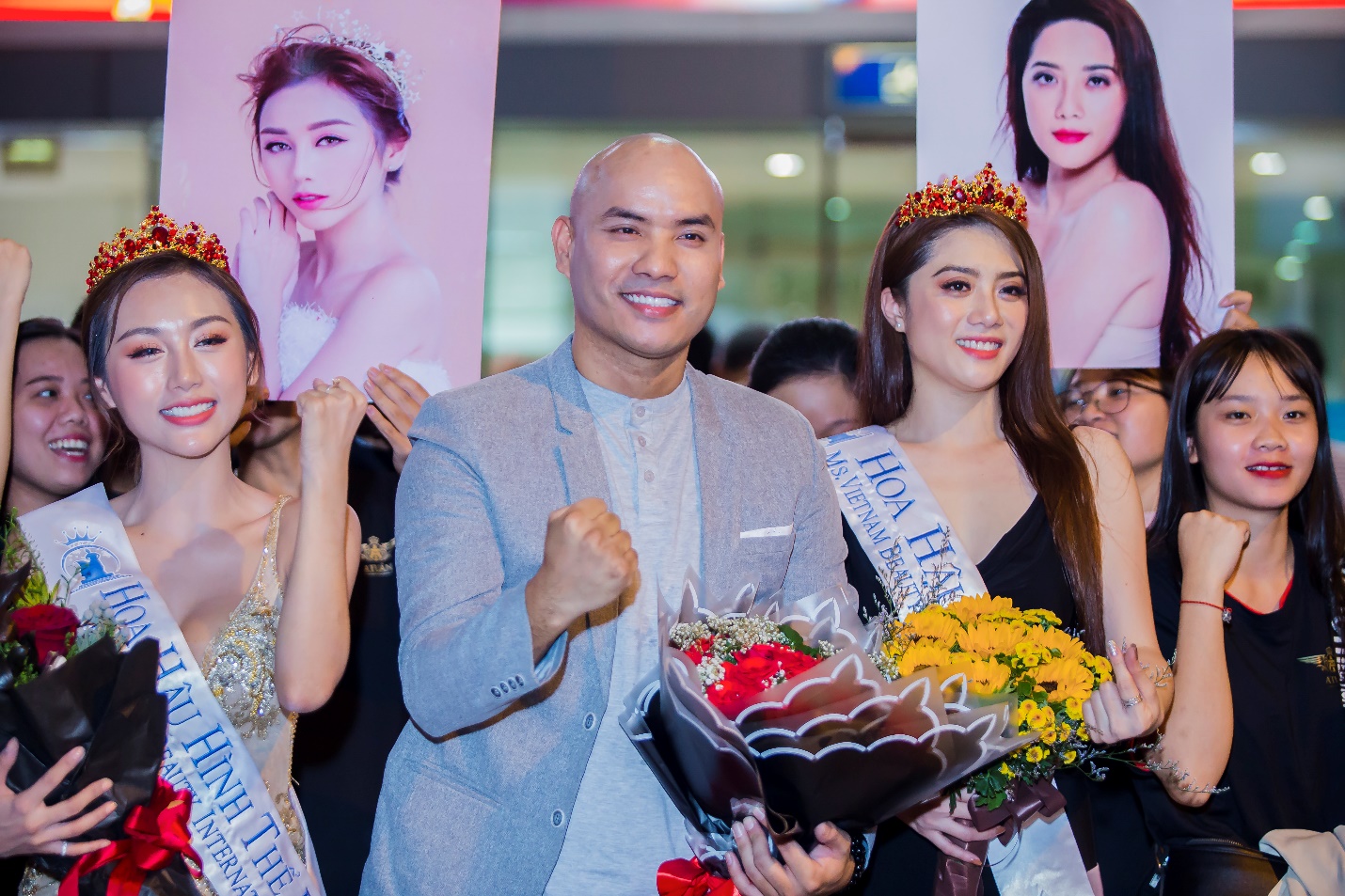 Truyền th&ocirc;ng - Khoảnh khắc Hoa hậu Linh Trang &ndash; Quỳnh Nhi đăng quang Ms Việt Nam Beauty International Pageant 2018 (H&igrave;nh 3).