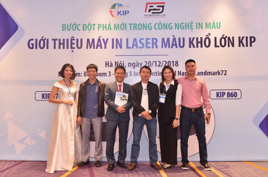 Thương hiệu - Phú Sơn tung ra các dòng máy in KIP công nghệ laser hoàn hảo