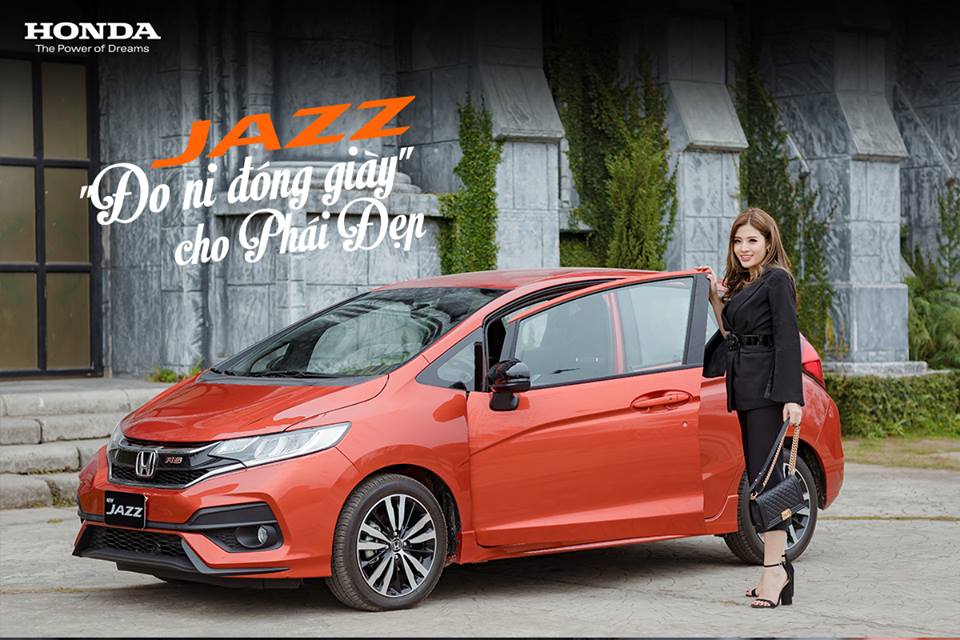 Thương hiệu - Honda Jazz - Mẫu xe được “đo ni đóng giày” cho phái đẹp