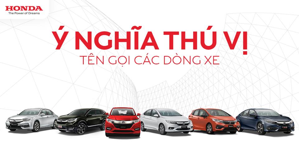 Thương hiệu - Khám phá ý nghĩa tên gọi từng mẫu xe của Honda Việt Nam