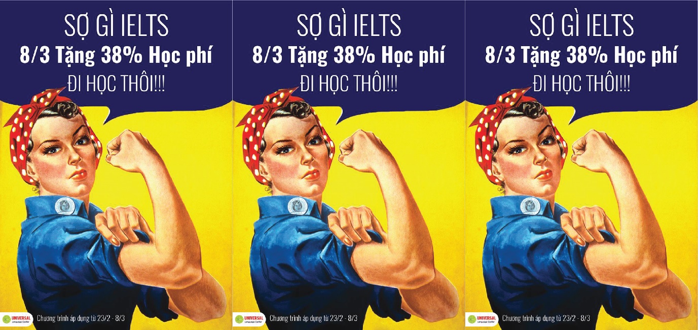 Truyền th&ocirc;ng - Nhận ngay ưu đ&atilde;i l&ecirc;n đến 16,5 triệu nh&acirc;n dịp 8/3 tại Universal Language Center