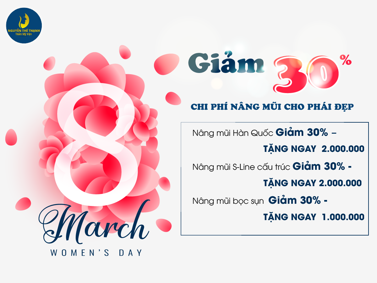 Truyền thông - Gương mặt tỏa sáng hơn với ưu đãi 30% nhân dịp 8/3 tại TMV Bác sĩ Nguyễn Thế Thạnh