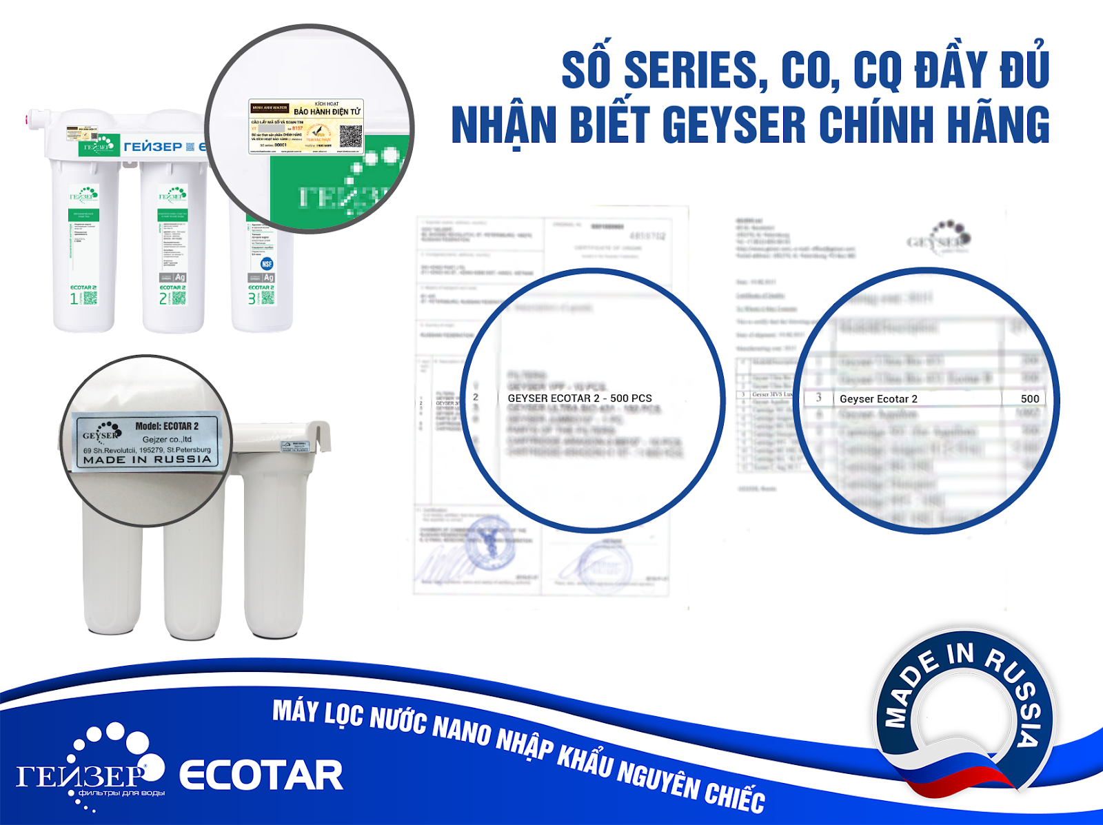 Thương hiệu - Geyser Ecotar 2 - Xóa tan nỗi lo hàng không chính hãng khi mua máy lọc nước (Hình 4).