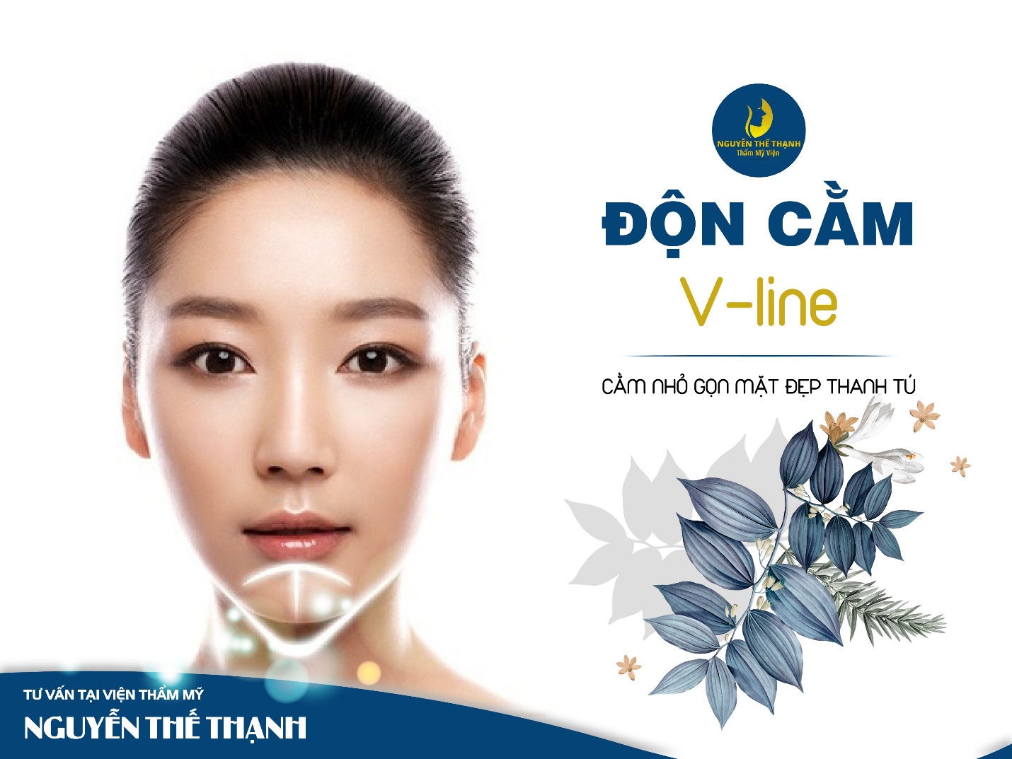 Truyền thông - Độn cằm V-line - Cằm nhỏ gọn, mặt đẹp thanh tú