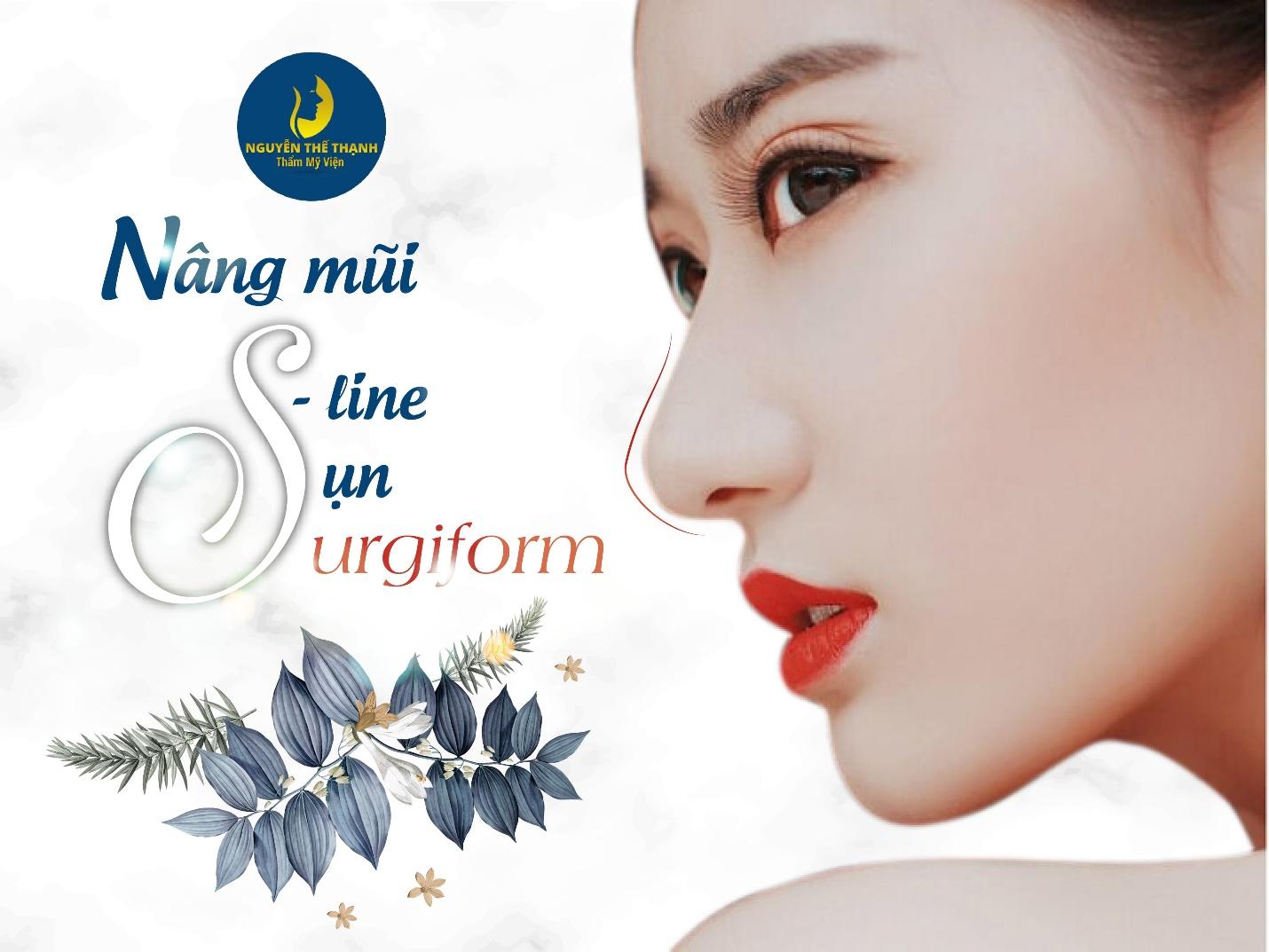 Cần biết - Nâng mũi S-line cấu trúc sụn Surgiform - Chất liệu cao cấp, mũi đẹp an toàn