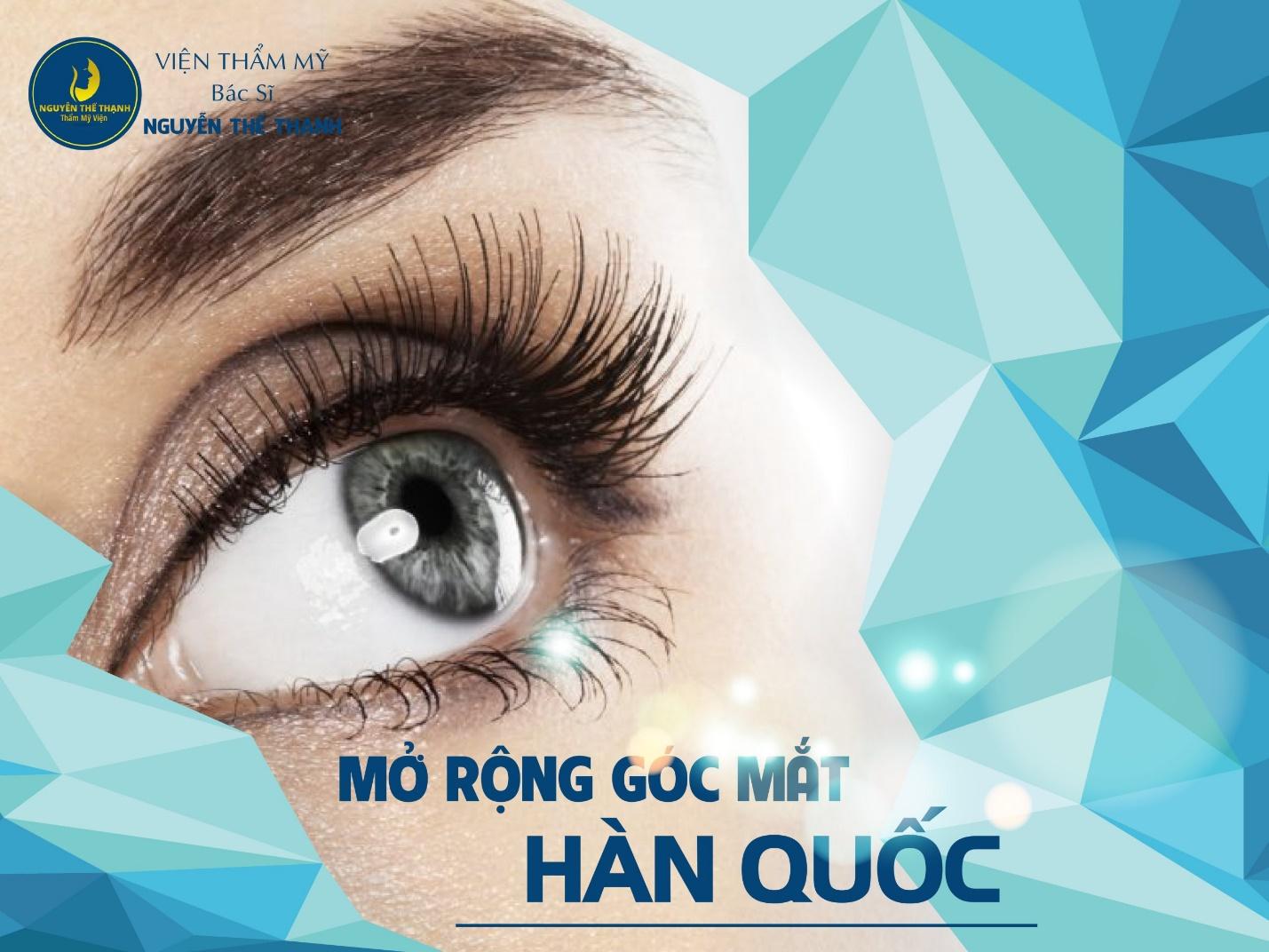 Cần biết - Mở rộng góc mắt Hàn Quốc - Mắt đẹp không lo sẹo xấu