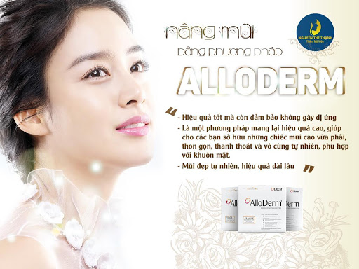 Cần biết - Nâng mũi bọc Alloderm - Mũi đẹp an toàn tương thích cao