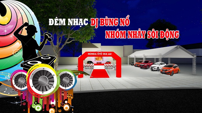 Thương hiệu - Gia Lai: Đêm nhạc DJ sôi động ra mắt Honda Accord 2019