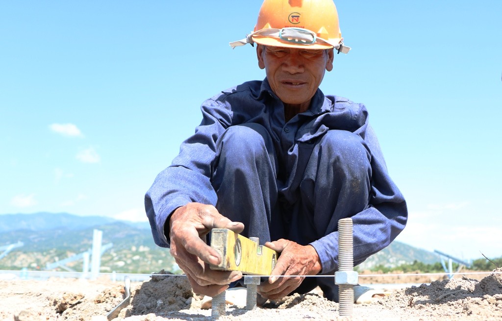 Dân sinh - Ninh Thuận: Đón Tết trên công trường năng lượng tái tạo (Hình 15).