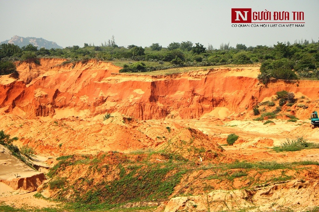 Môi trường - Ninh Thuận: Cận cảnh doanh nghiệp khai thác cát “băm nát” rừng đồi (Hình 5).