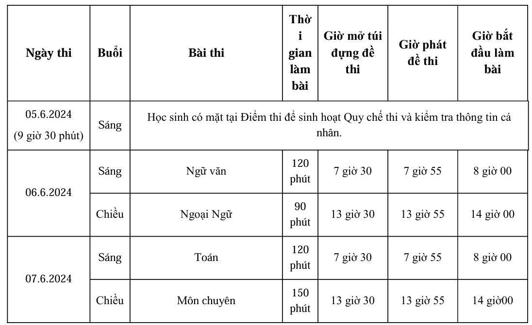 Giáo dục - Thi lớp 10 tại Tp.HCM: 263 thí sinh vắng mặt trong buổi thi đầu tiên (Hình 2).