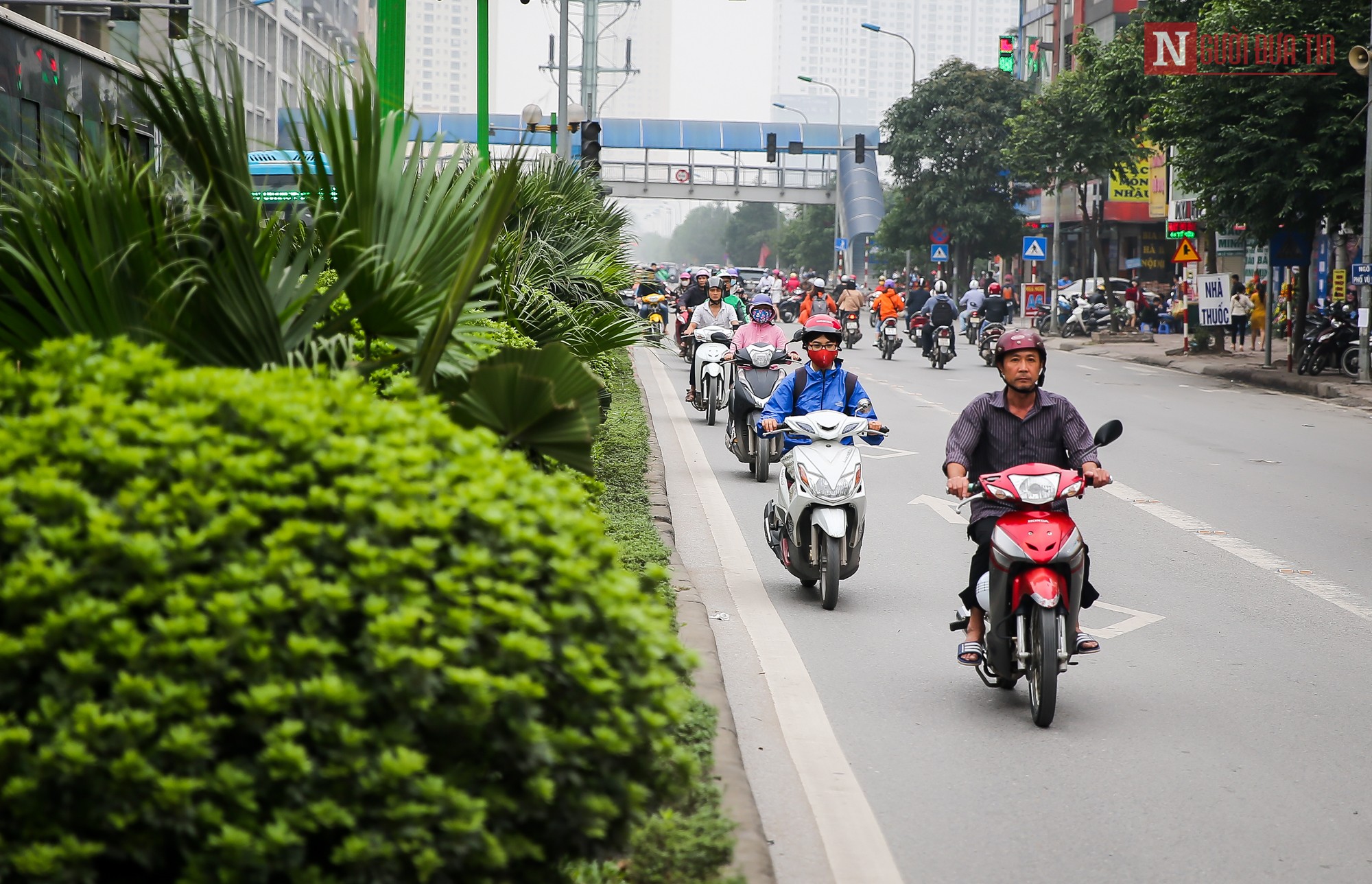 Dân sinh - Hà Nội: Dòng xe bất chấp, ngang nhiên đi ngược chiều tại Tố Hữu (Hình 2).