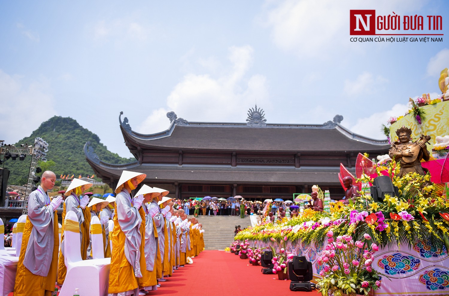 Văn hoá - Độc đáo nghi lễ tắm Phật chùa Tam Chúc, mừng Đại lễ Phật đản Vesak 2019