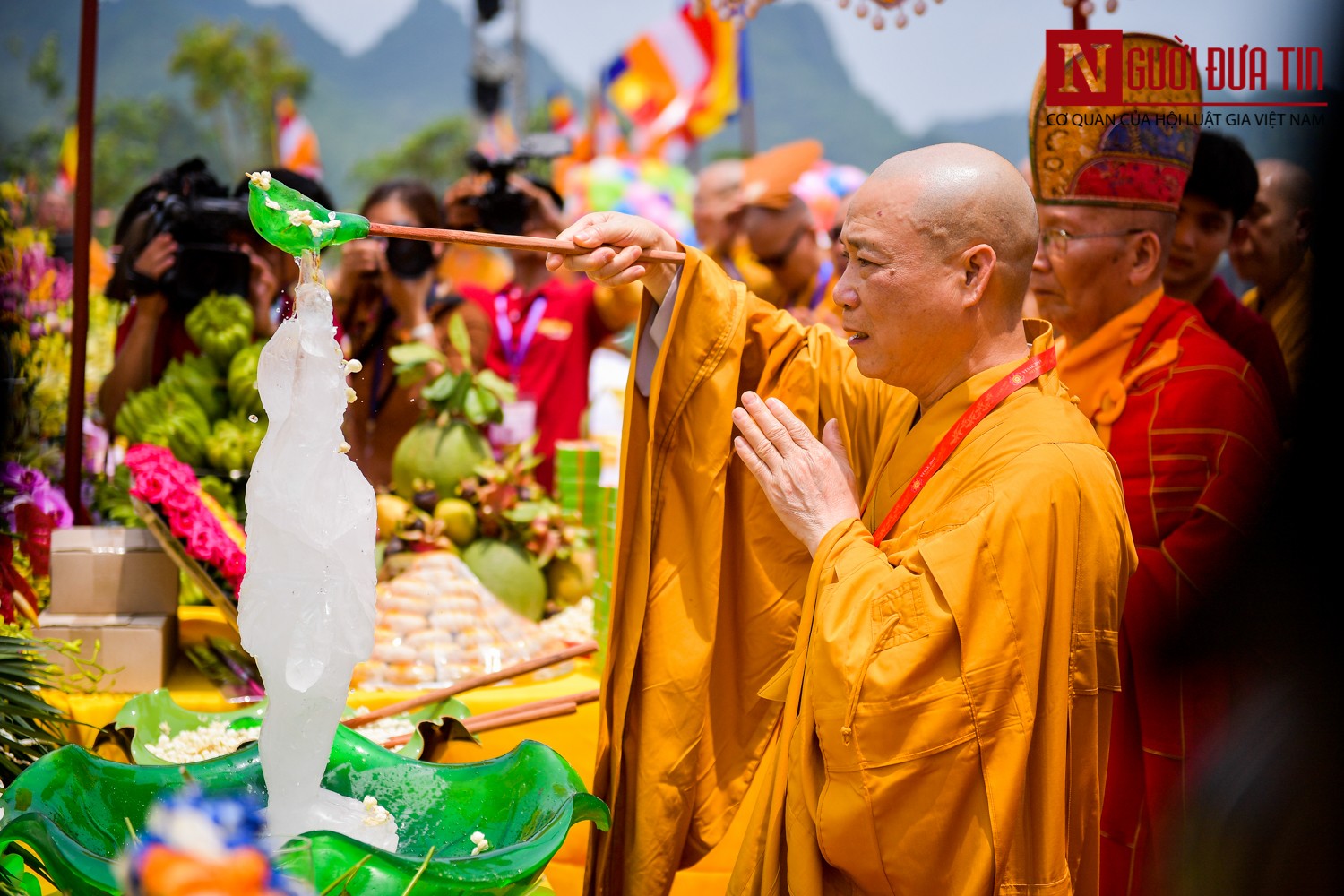 Văn hoá - Những hình ảnh ấn tượng tại Đại lễ Phật đản Vesak 2019 (Hình 8).