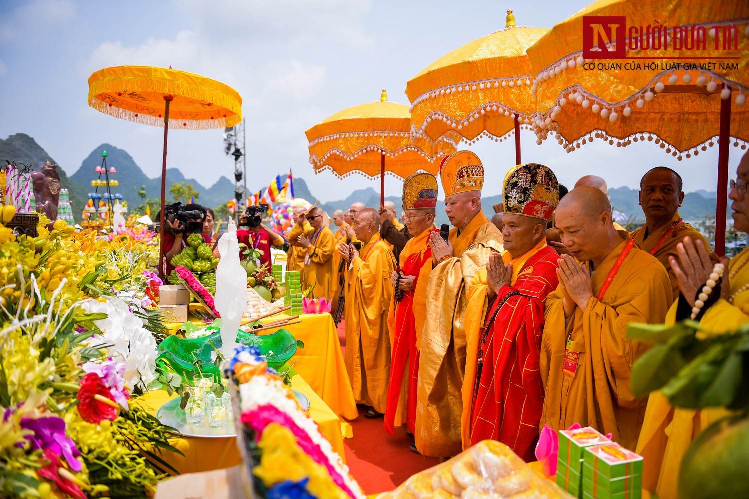 Văn hoá - Độc đáo nghi lễ tắm Phật chùa Tam Chúc, mừng Đại lễ Phật đản Vesak 2019 (Hình 2).