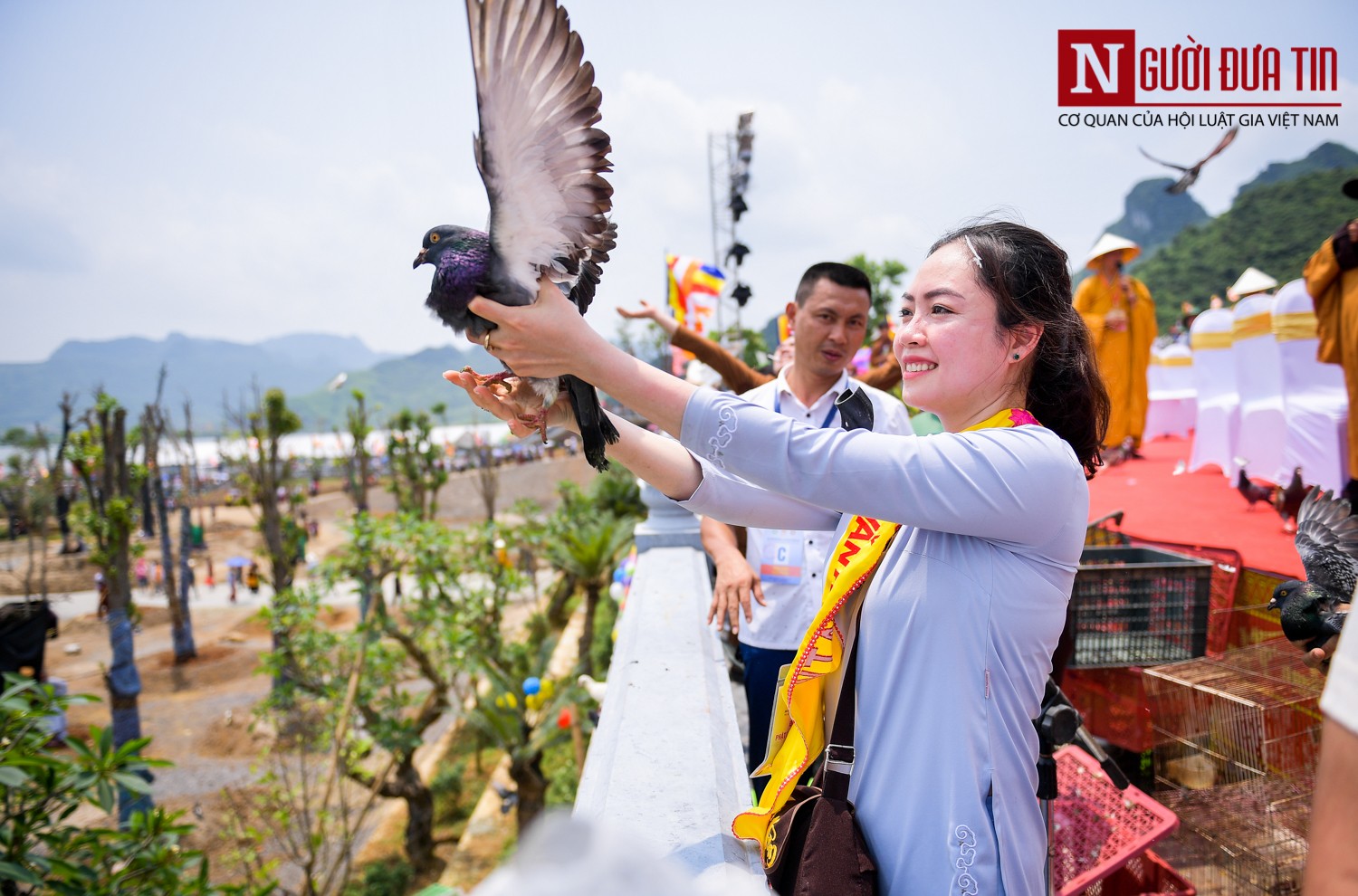 Văn hoá - Những hình ảnh ấn tượng tại Đại lễ Phật đản Vesak 2019 (Hình 10).