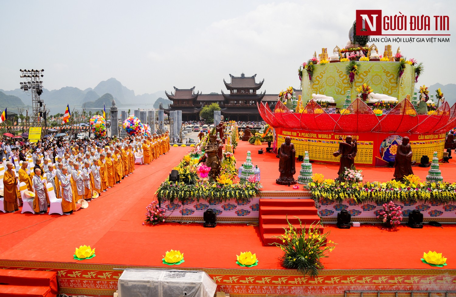 Văn hoá - Độc đáo nghi lễ tắm Phật chùa Tam Chúc, mừng Đại lễ Phật đản Vesak 2019 (Hình 9).