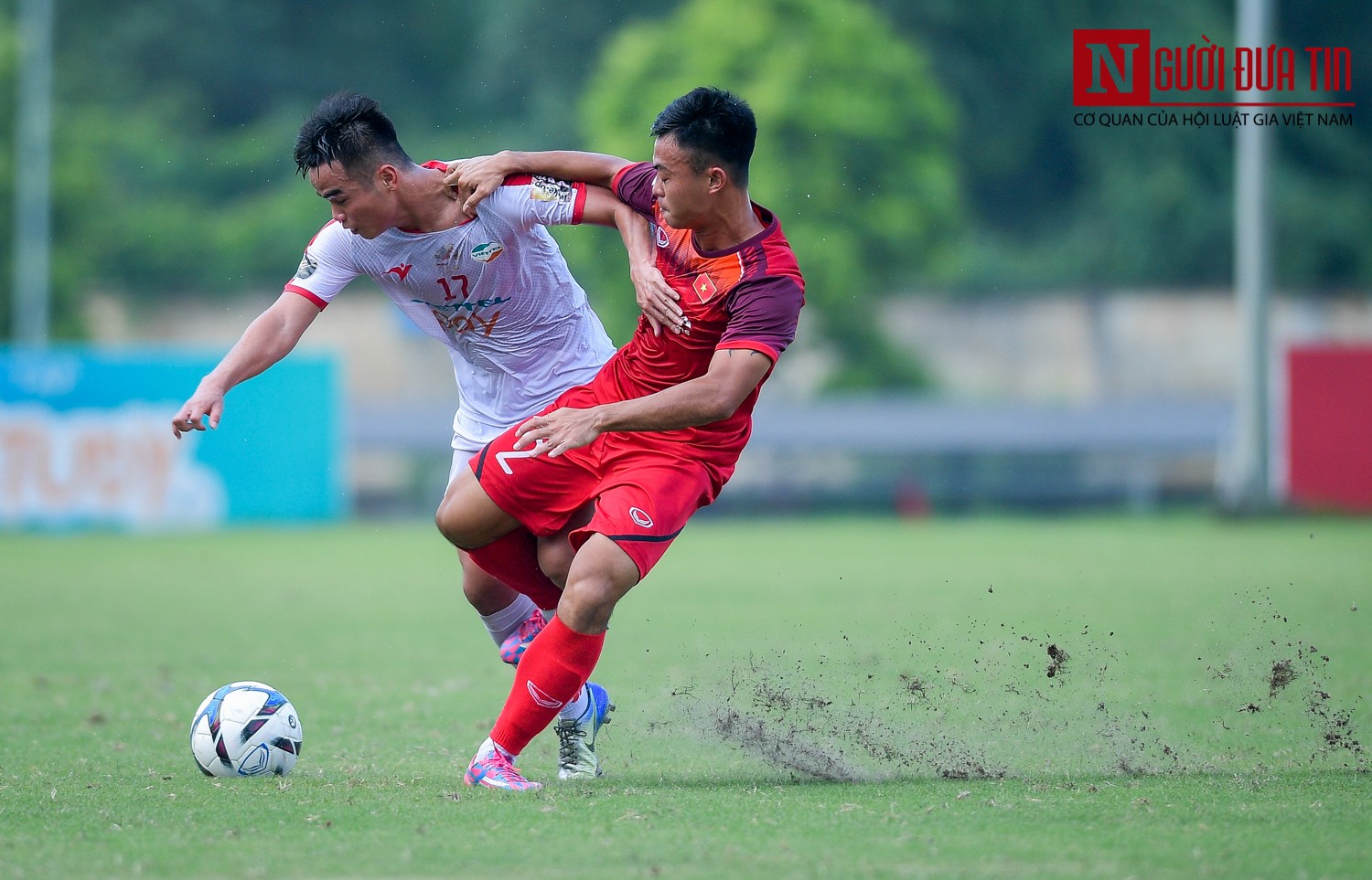 Thể thao - Chùm ảnh U23 Việt Nam vs Viettel: Màn đấu tập tổng duyệt trước trận đấu với U23 Myanmar (Hình 15).