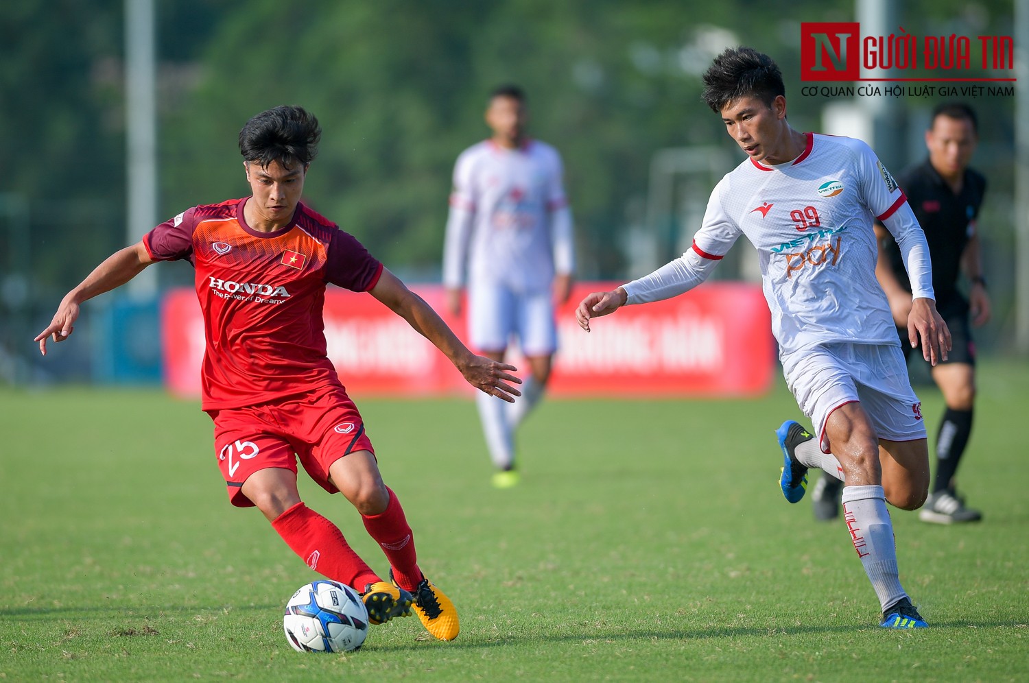 Thể thao - Chùm ảnh U23 Việt Nam vs Viettel: Màn đấu tập tổng duyệt trước trận đấu với U23 Myanmar