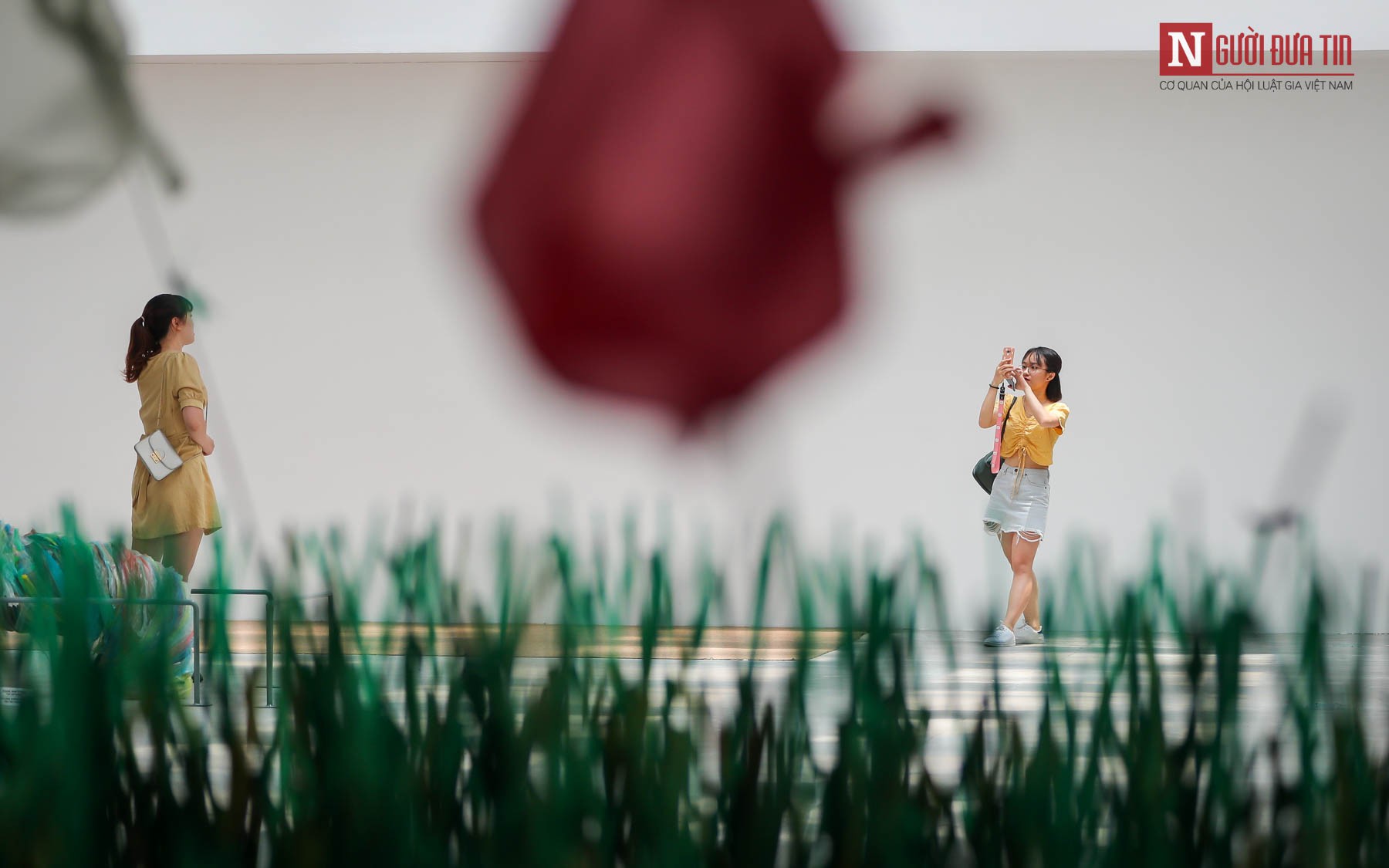 Môi trường - Hàng loạt tác phẩm nghệ thuật khổng lồ được biến hóa từ rác thải nhựa (Hình 12).