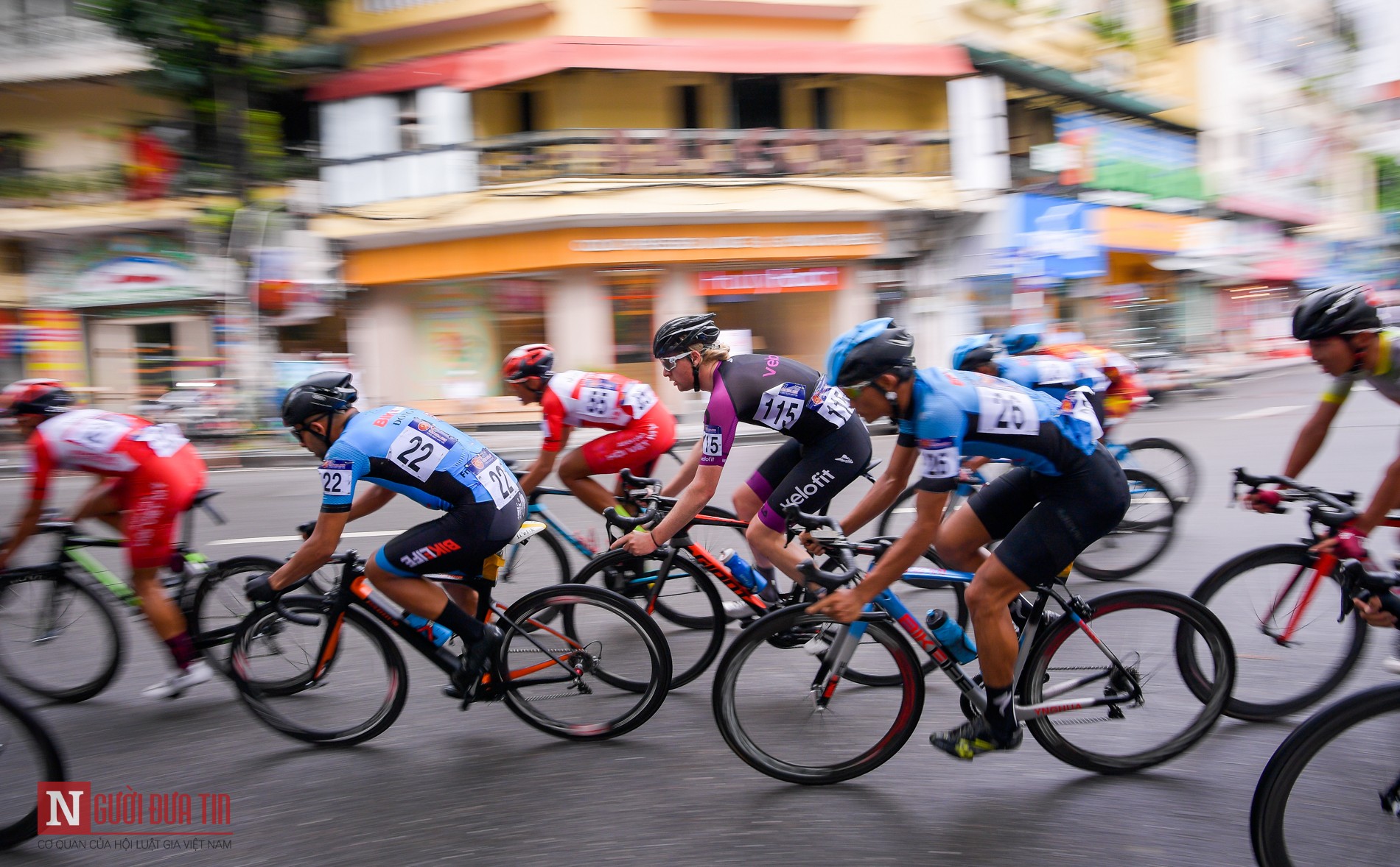 Tin nhanh - Chùm ảnh: 80 vận động viên tranh tài tại giải đua xe đạp quốc tế VTV Cup 2019 (Hình 13).