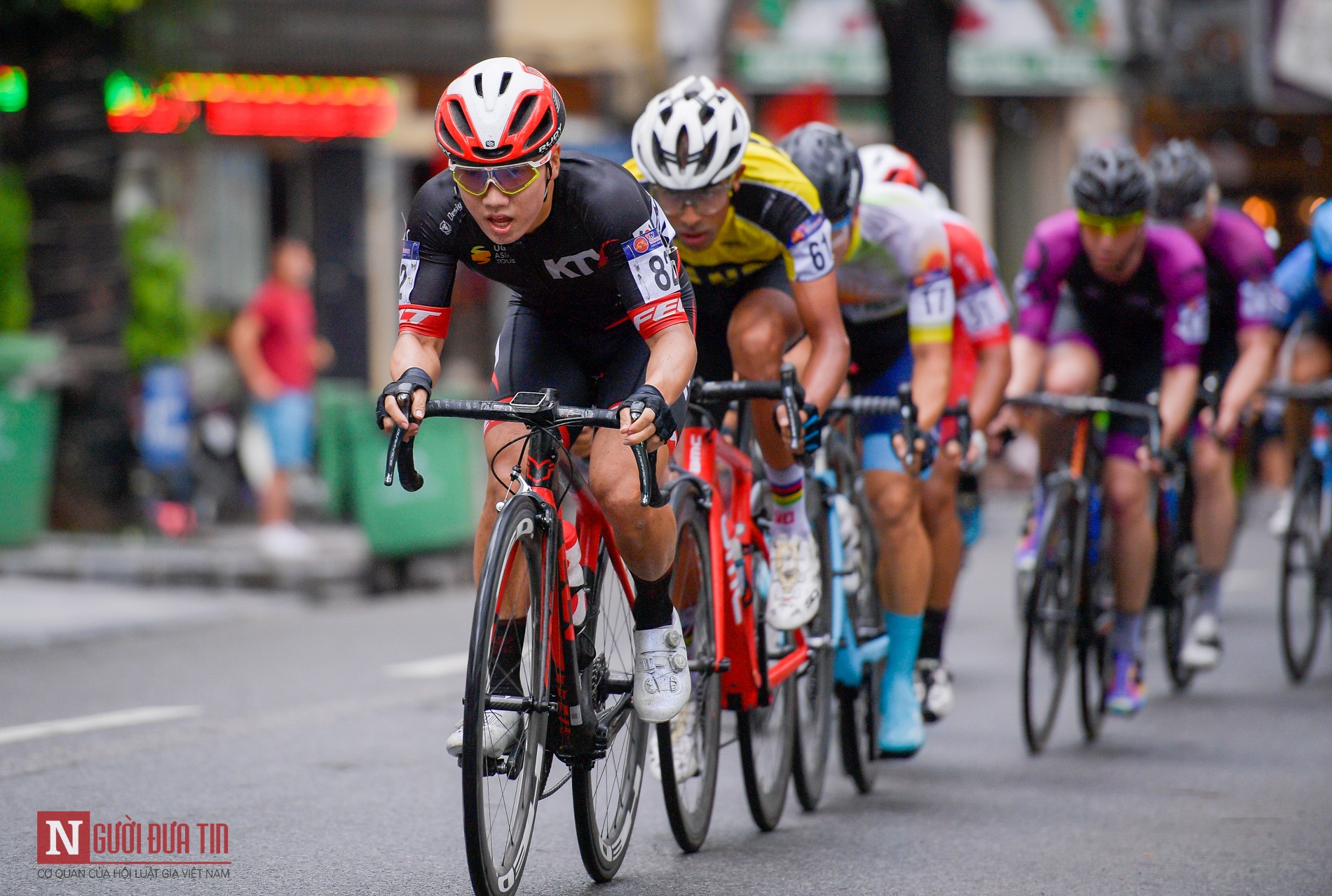 Tin nhanh - Chùm ảnh: 80 vận động viên tranh tài tại giải đua xe đạp quốc tế VTV Cup 2019 (Hình 5).