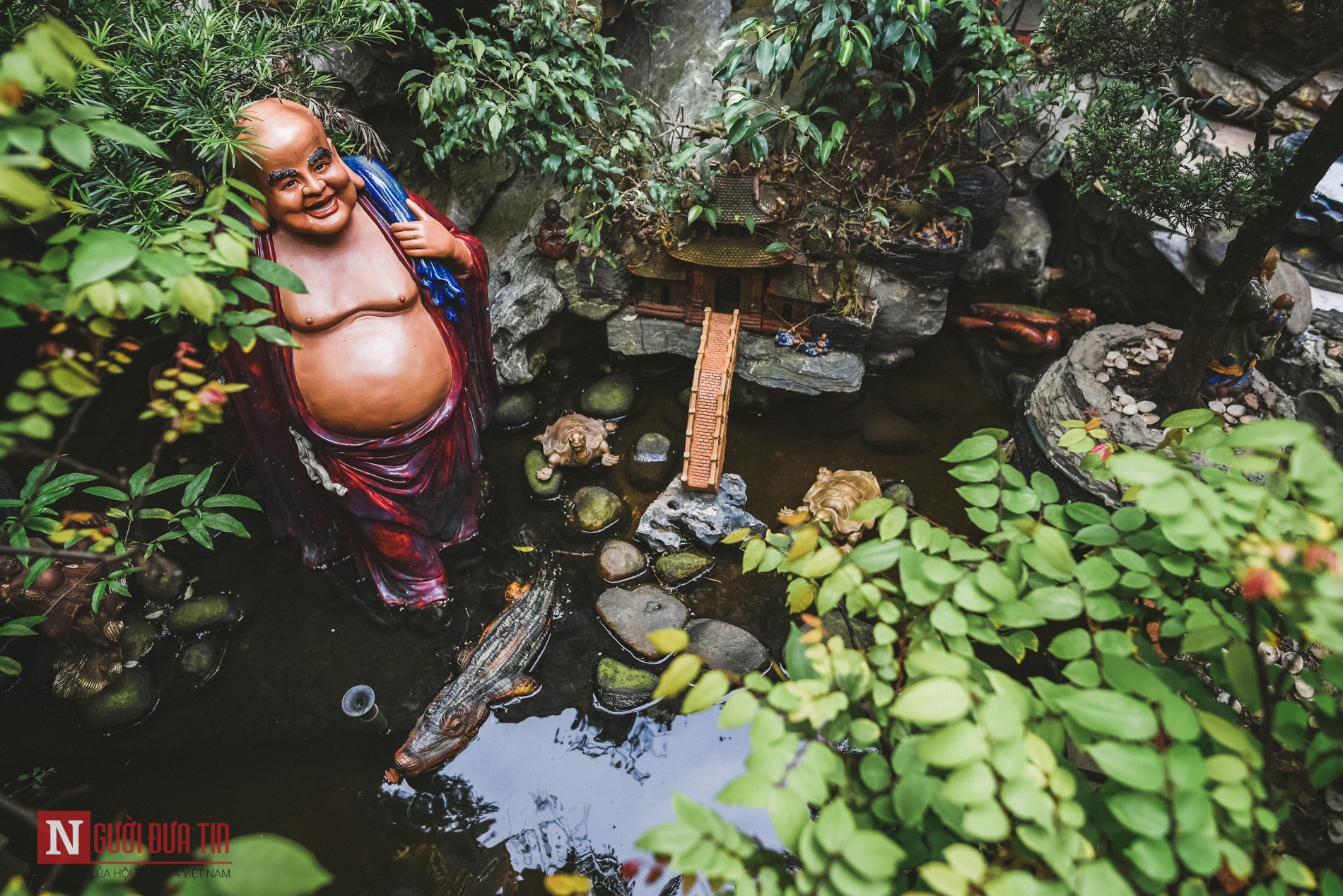 Văn hoá - Cận cảnh ngôi nhà phong thủy kì quái ở Hưng Yên (Hình 9).