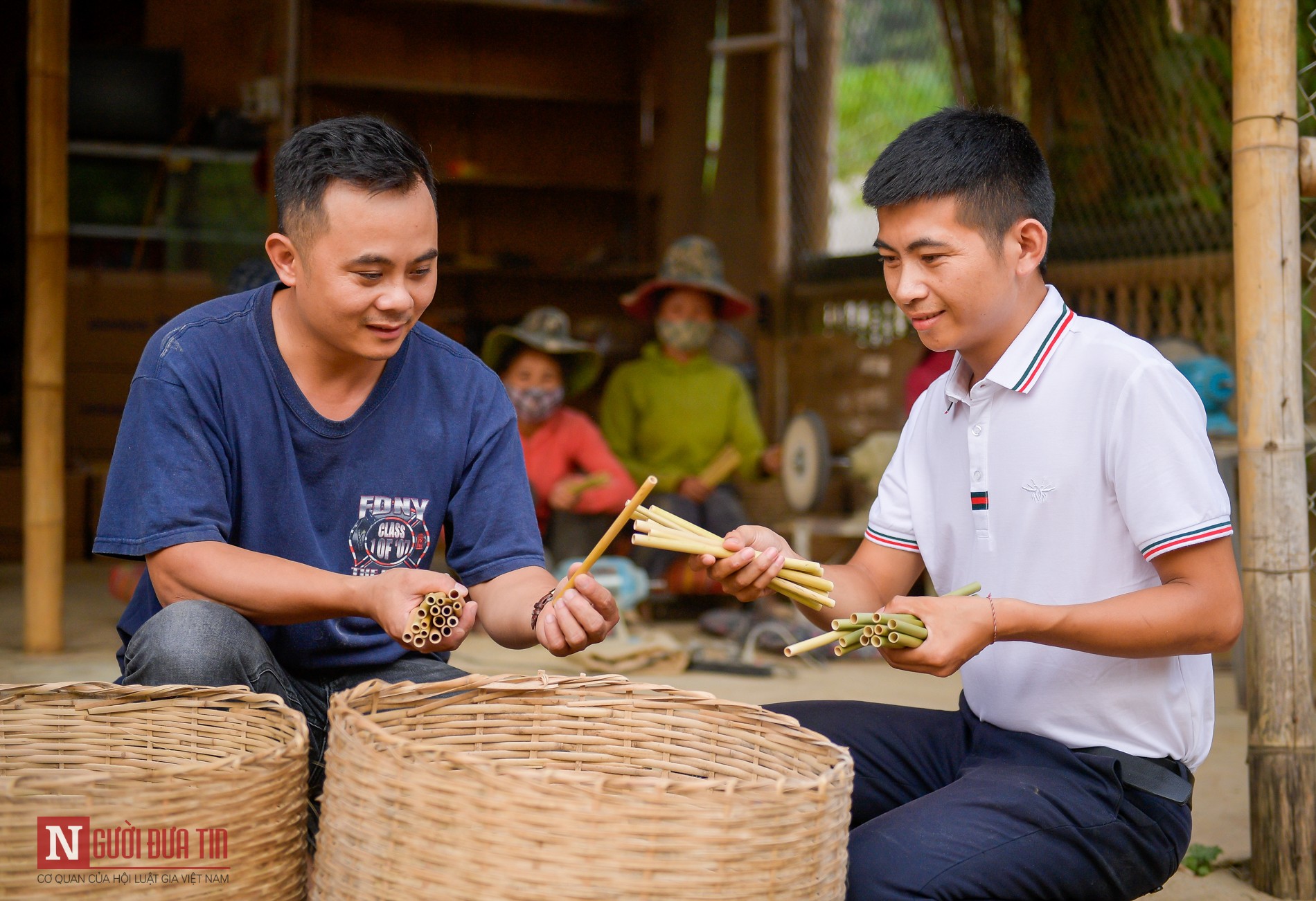 Môi trường - 'Đột nhập' xưởng sản xuất ống hút tự nhiên lớn nhất miền Bắc (Hình 14).