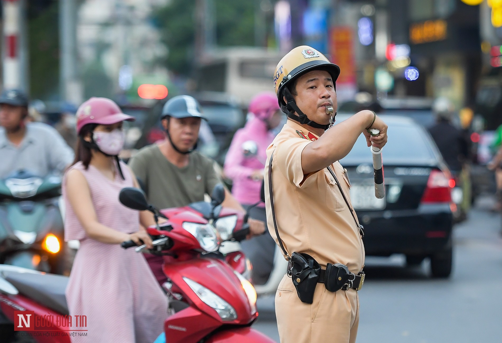 Tin nhanh - Hà Nội: Rào đường Kim Mã khiến giao thông ùn tắc  (Hình 8).