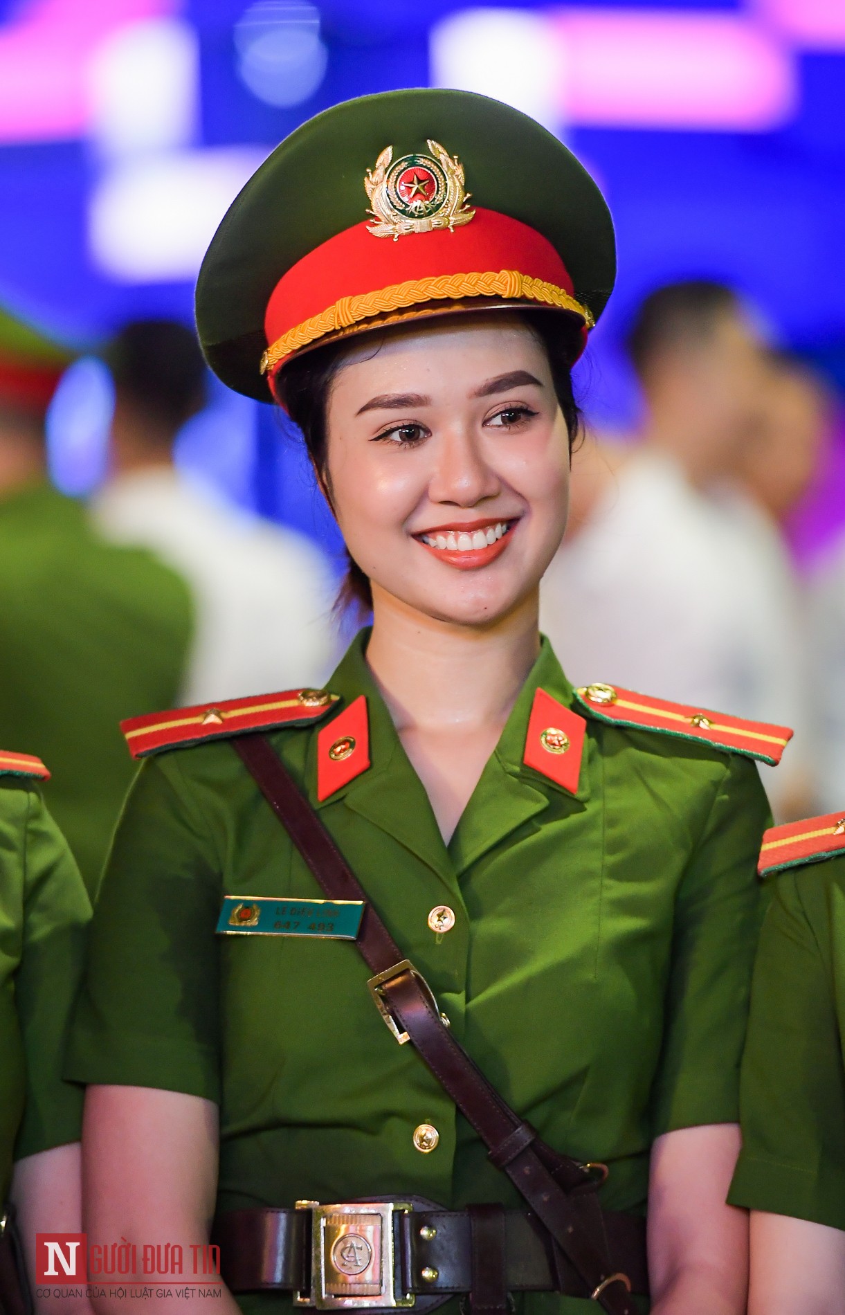 Tin nhanh - Ngất ngây nhan sắc nữ chiến sĩ Đoàn nghi lễ Bộ Công An (Hình 8).