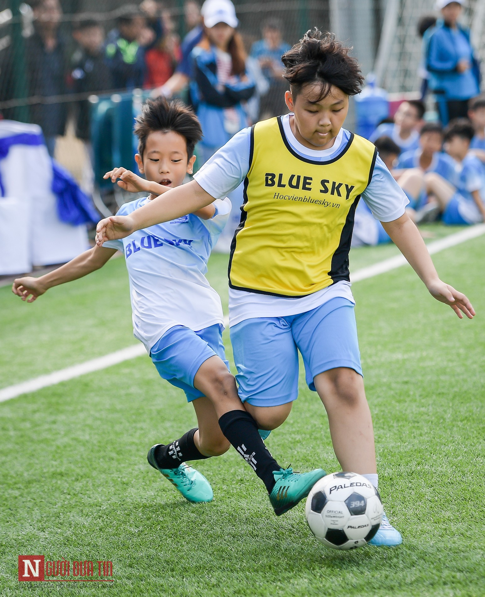 Thể thao - Màn so tài nảy lửa của các cầu thủ nhí tại giải Blue Sky Championship 2019 (Hình 14).