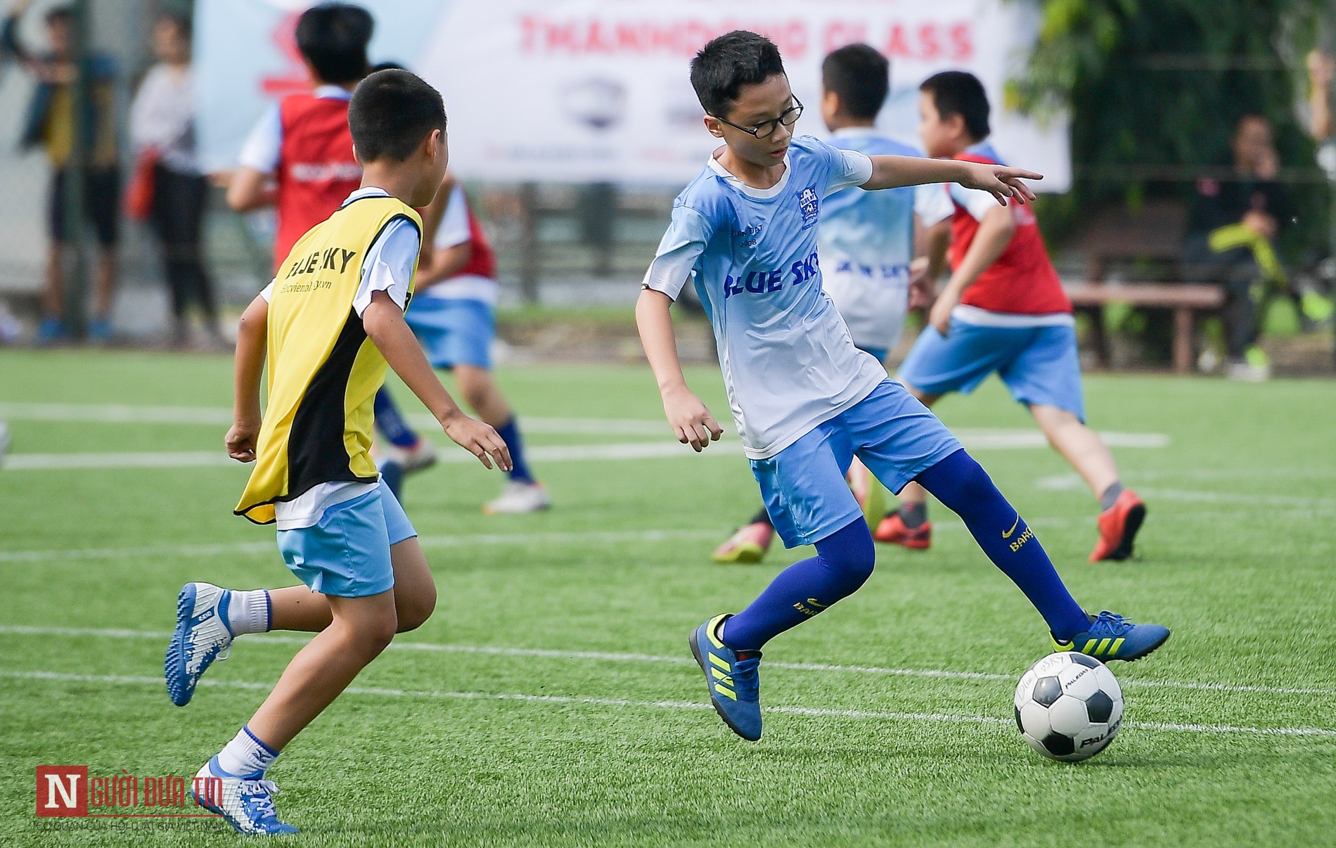 Thể thao - Màn so tài nảy lửa của các cầu thủ nhí tại giải Blue Sky Championship 2019 (Hình 15).