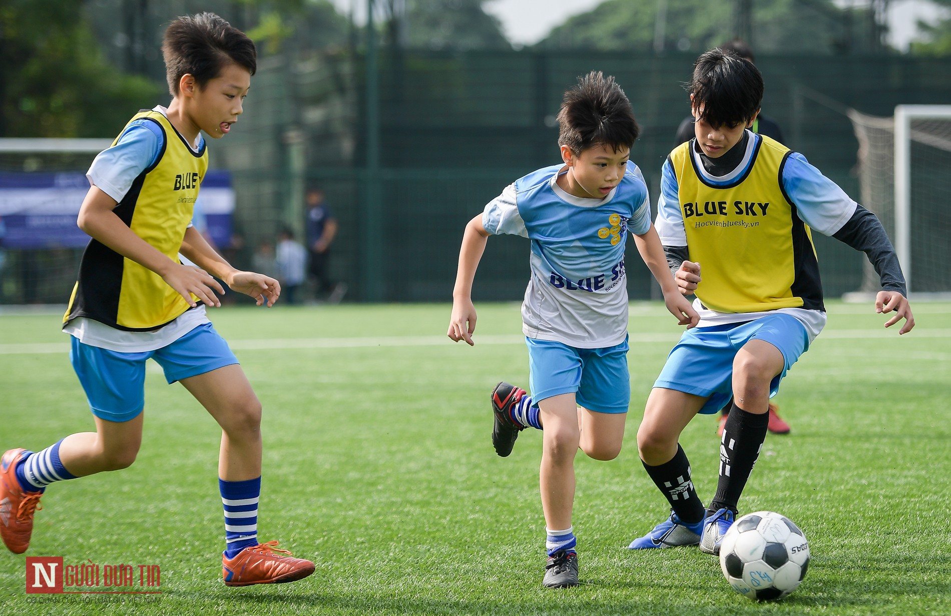 Thể thao - Màn so tài nảy lửa của các cầu thủ nhí tại giải Blue Sky Championship 2019