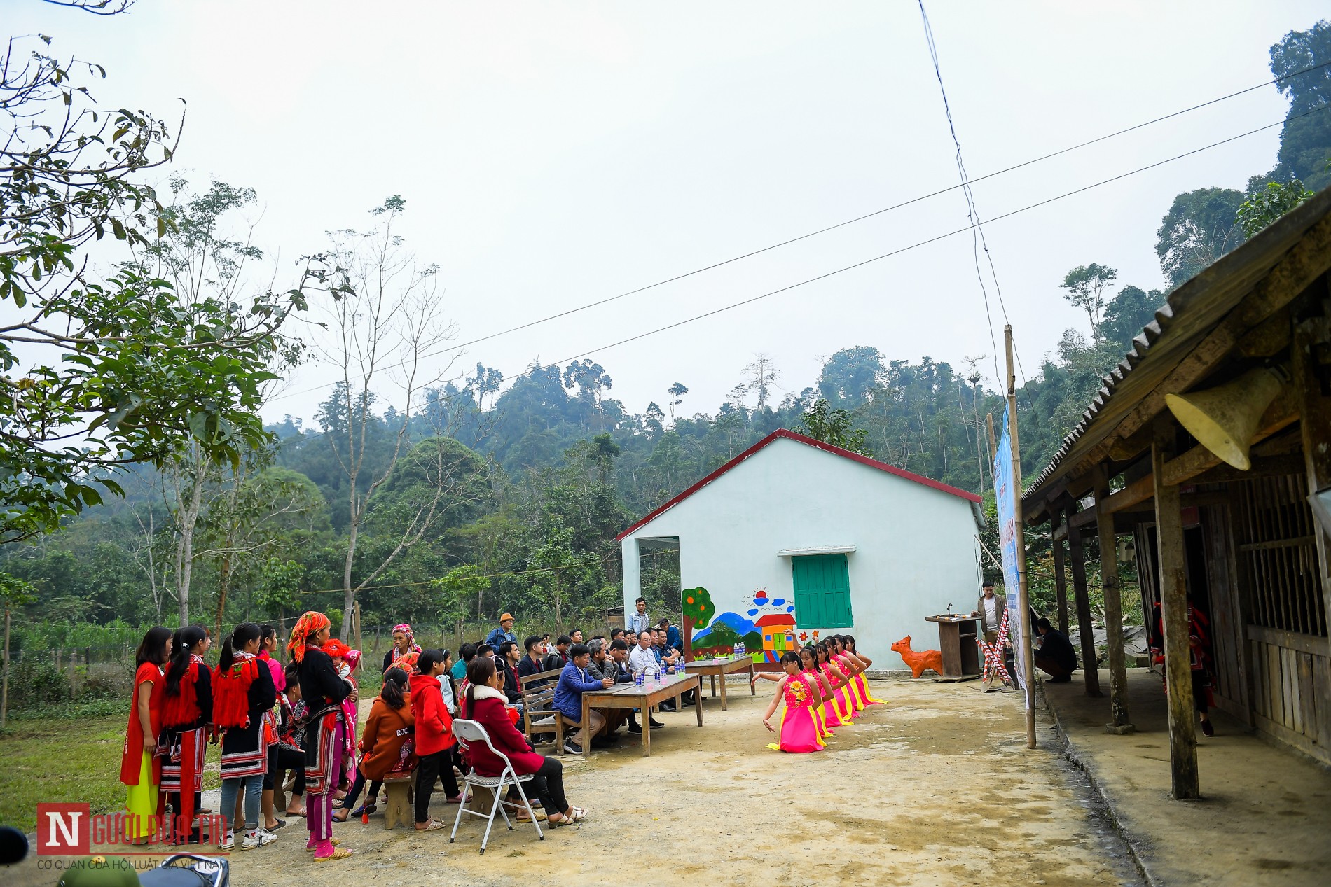 Giáo dục - Hà Giang: Trẻ em Nà Bó háo hức chờ đón trường mới khang trang (Hình 5).